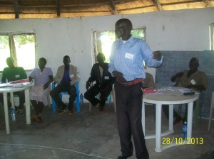 ERC Peter assisting facilitation