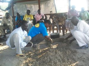 A CHE TOT 3 lesson on making a mud stove
