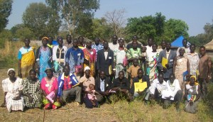 Adhanom (far right) with CHE TOT 3 trainees
